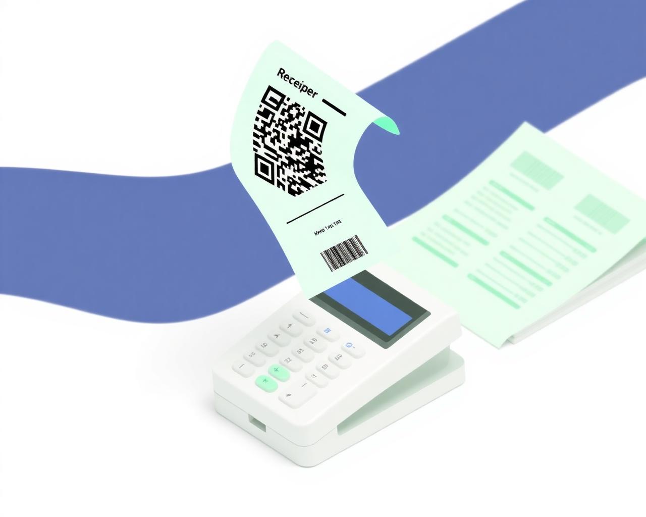 Фискальный чек с QR-кодом и кассовая техника